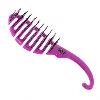 Wet Brush Shower Flex Detangler Hair Brush Purple