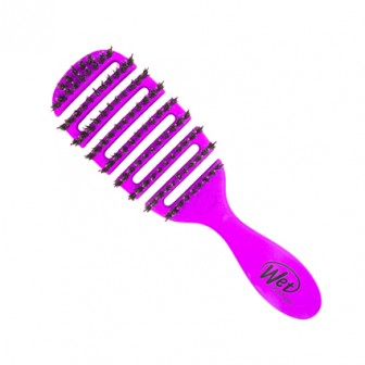 Wet Brush Pro Flex Dry Shine Enhancer Hair Brush - Purple
