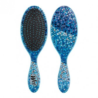 Wet Brush Magic Garden Detangler Hair Brush Blue Mosaic 
