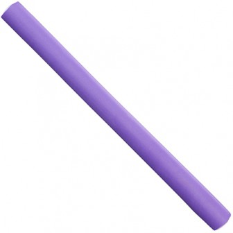 Hair FX Long Flexible Rollers - Purple, 12pk