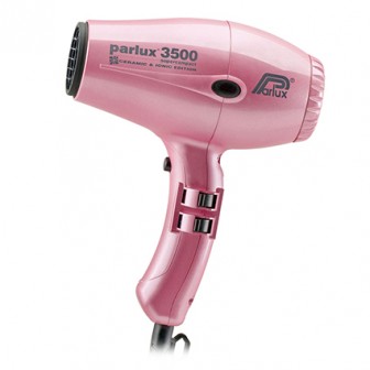 Parlux 3500 Super Compact Ceramic & Ionic Hair Dryer - Pink