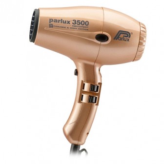 Parlux 3500 Super Compact Ceramic & Ionic Hair Dryer - Gold