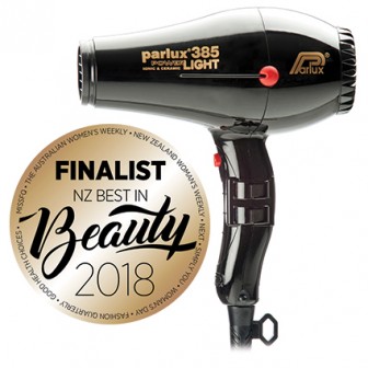 Parlux 385 Power Light Ceramic and Ionic Hair Dryer - Black