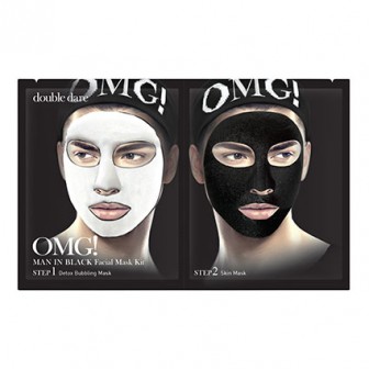 OMG! Man In Black Facial Mask Kit