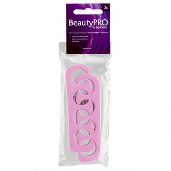 BeautyPRO Toe Separators Pink 2pc