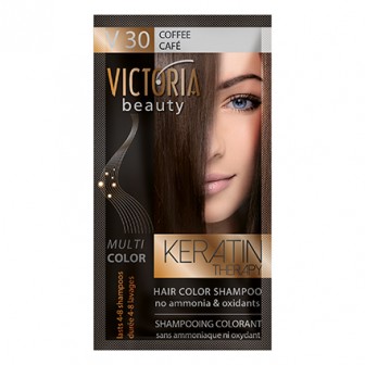 Victoria Beauty V30 Coffee Shampoo 6pc x 40ml