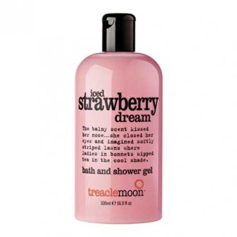 Treaclemoon Bath and Shower Gel Iced Strawberry Dream 500ml 