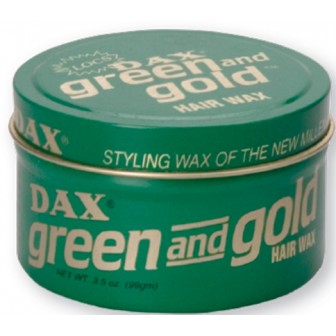 Dax Green and Gold Hair Wax 99g
