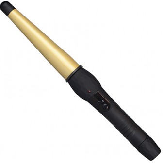 Silver Bullet Conical Curling Iron - Gold Ceramic Large 19mm - 32mm