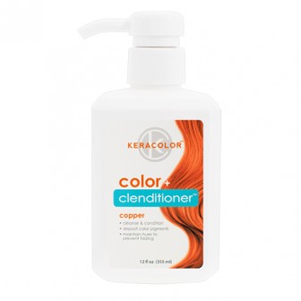 Keracolor Color + Clenditioner Colour Shampoo Copper 355ml 
